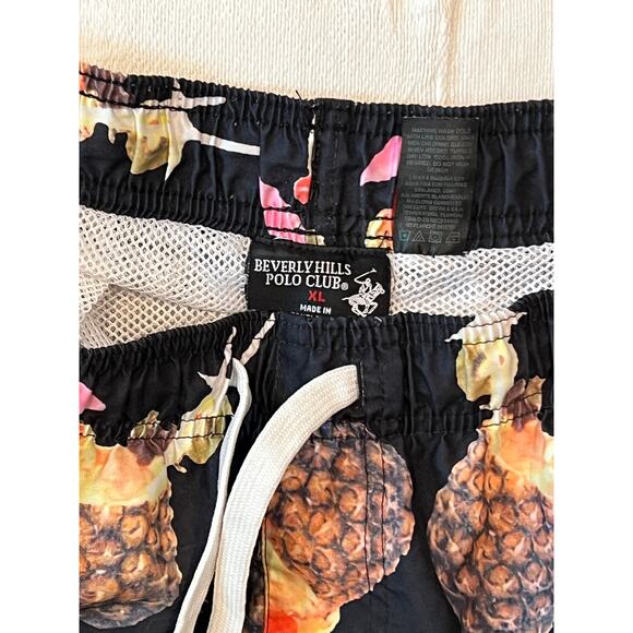 Beverly Hills Polo Club Pineapple Swim/Surf Shorts Mens XL - Picture 3 of 3